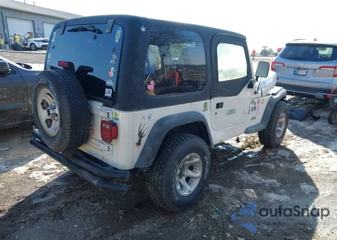 1997 Jeep Wrangler Se from USA, damaged, VIN 1J4FY29P4VP453903